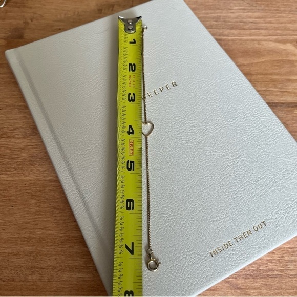 *2/$15* Vintage Emmons Gold bracelet with Heart Detail - Picture 4 of 4